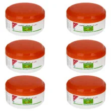 کرم نرم کننده عطرآگین مدل بادام حجم  200 میلی لیتر مجموعه 6 عددی