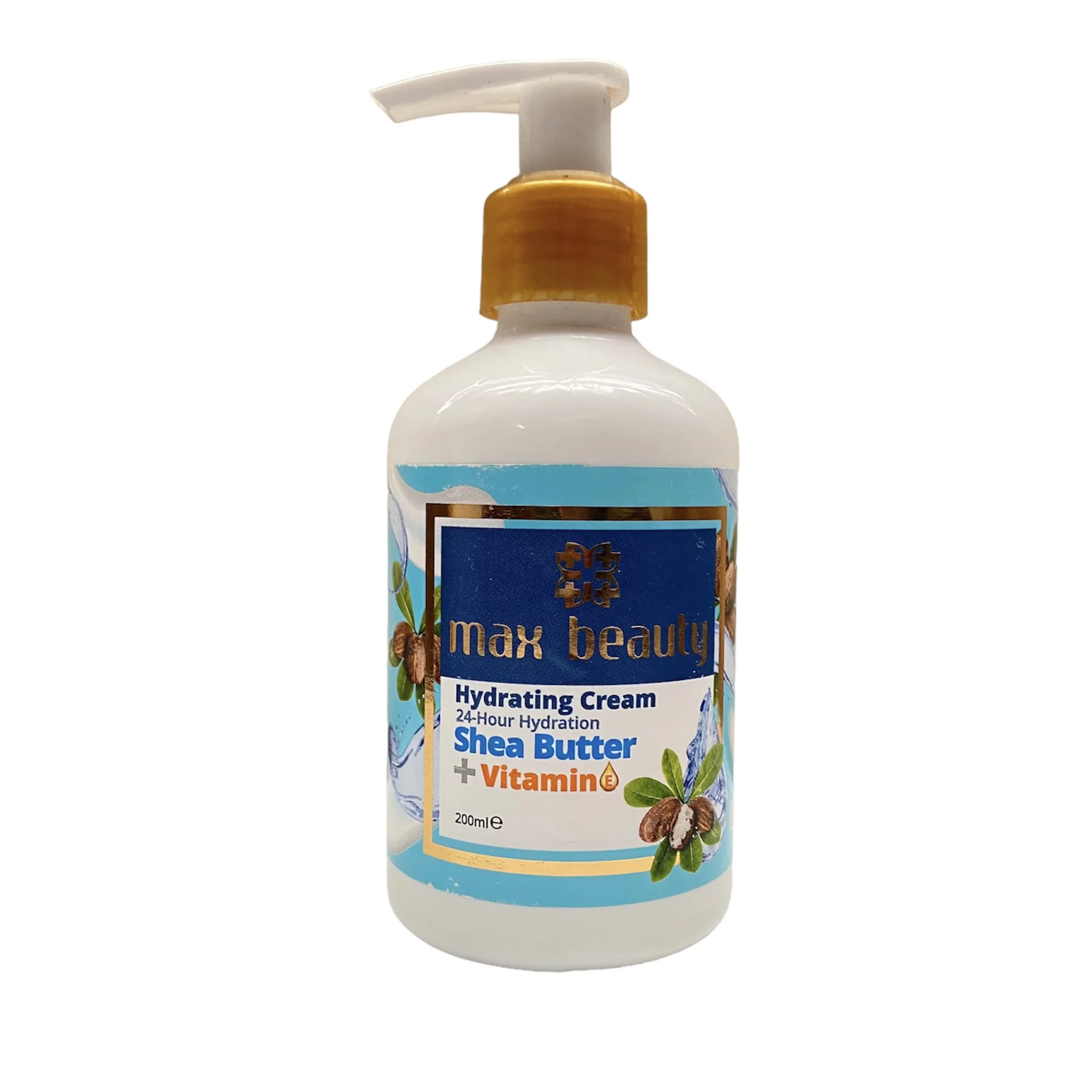 كرم آبرسان مكس بيوتي مدل shea butter حجم 200 میلی لیتر