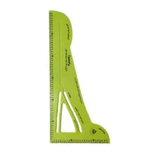 خط کش خیاطی مدل گونیا 60cm کد 03