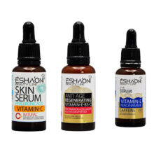 مجموعه مراقبت از پوست اشااونی مدل 01 حجم 30 میلی لیتر بسته 3 عددی