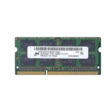 رم لپتاپ DDR3 تک کاناله 1600 مگاهرتز CL11 میکرون مدل PC3-12800 SODIMM ظرفیت 4 گیگابایت