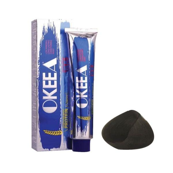 رنگ مو اکیا شماره 4.1 حجم 100 میلی لیتر رنگ قهوه ای دودی