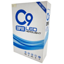 هدلایت لامپ خودرو مدل C9 پایه H7 بسته دو عددی