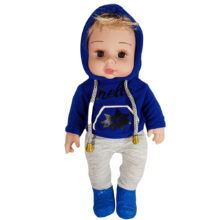 عروسک مدل فسقلی بزرگ موزیکال کد 8809 ارتفاع 31 سانتی متر