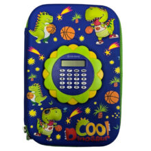 جامدادی مدل دایناسور ماشین حساب دار