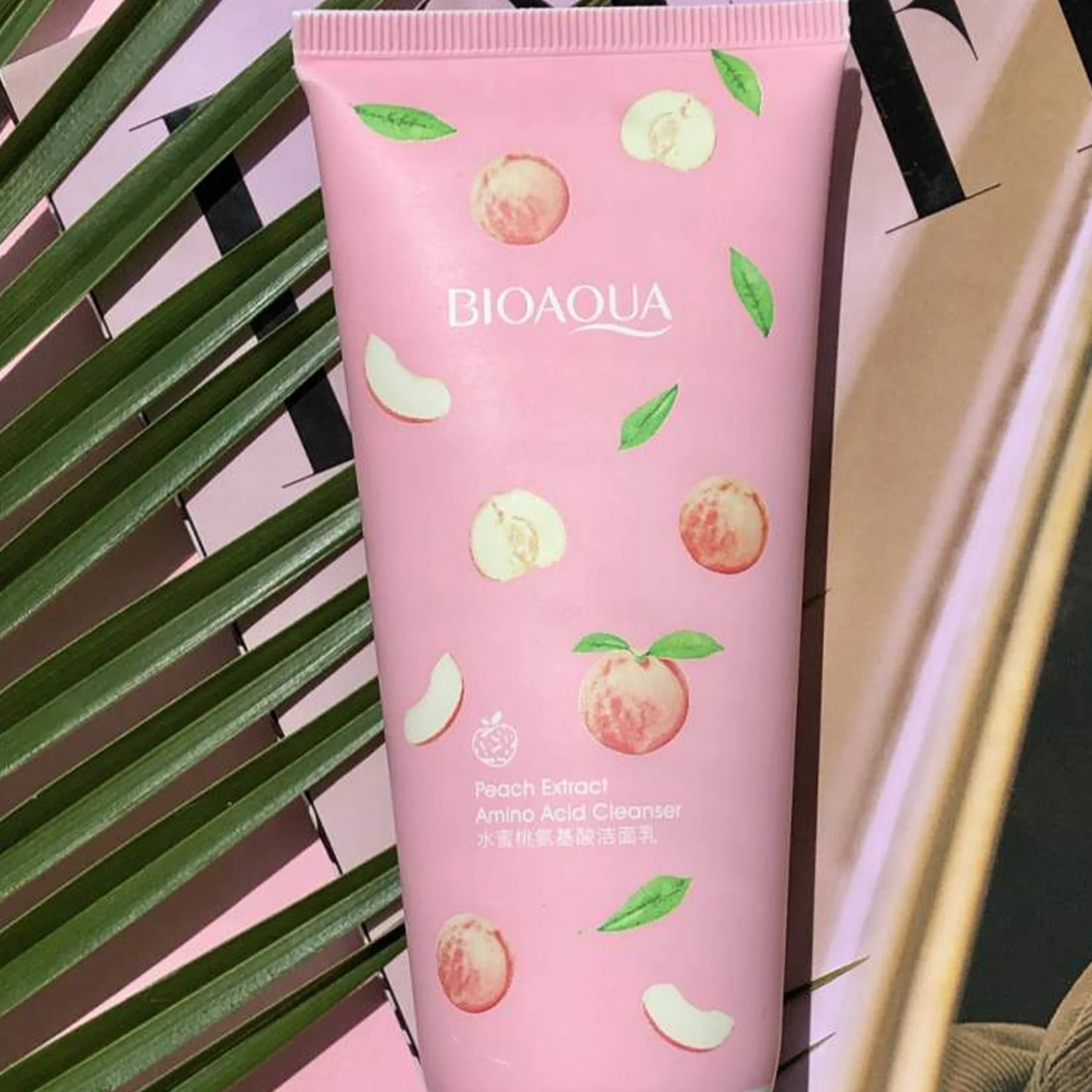 کرم مرطوب کننده بایو آکوا مدل Peach Extract حجم 30 میلی لیتر