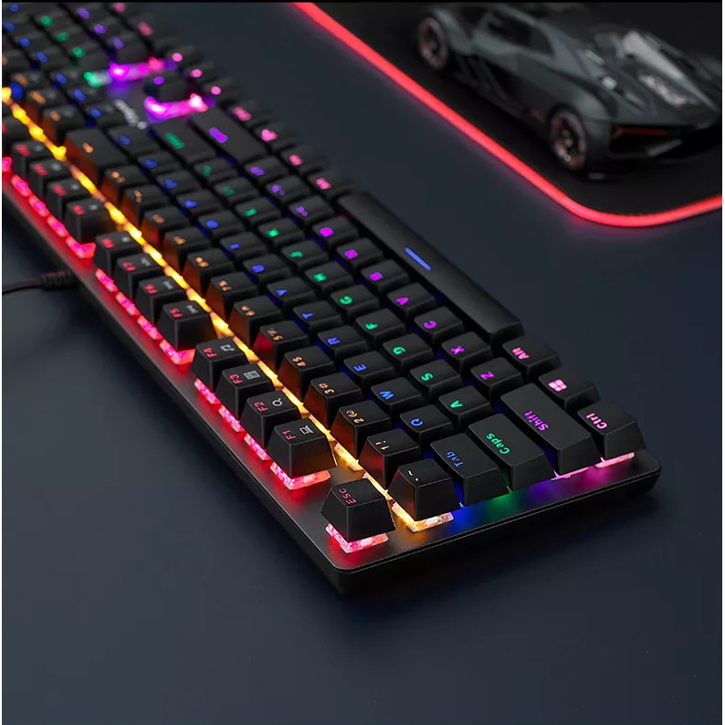 کیبورد مکانیکی مخصوص بازی رپو مدل v500SE