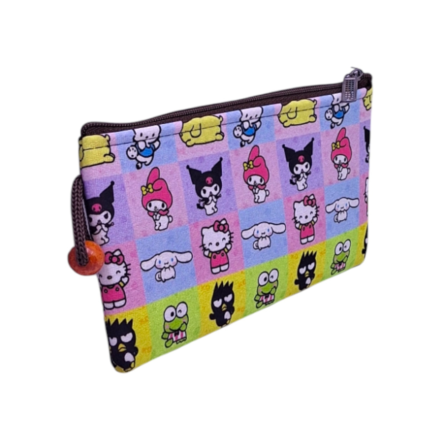 جامدادی مدل تک زیپ طرح کرومی کد 707