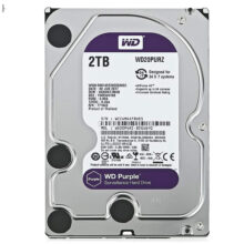 هارد دیسک اینترنال وسترن دیجیتال مدل WD PURPLE WD20PURX ظرفیت 2 ترابایت