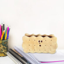 جامدادی مدل بیسکوییت شکلاتی کد 09