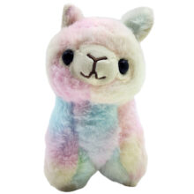 عروسک ناب سل مدل شتر لاما آبرنگی ارتفاع 30 سانتی متر