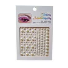 نگین صورت مدل چسبی بسته 100 عددی