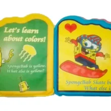 کتاب حمام کودک مدل SpongeBob