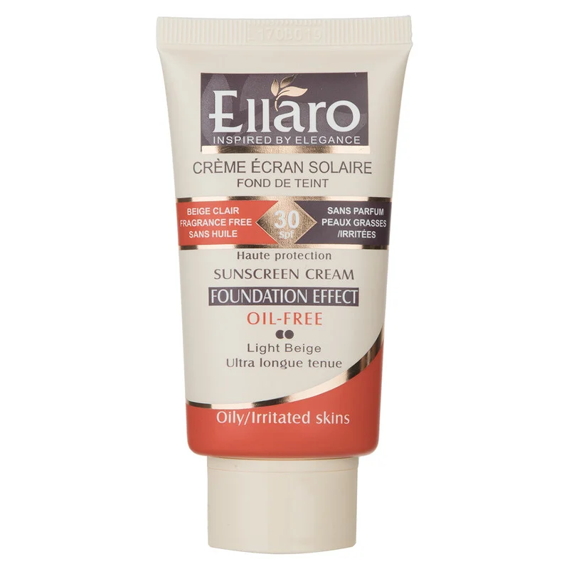کرم ضد آفتاب رنگی الارو مدل Light Beige SPF30 تحت لیسانس حجم 40 میلی لیتر