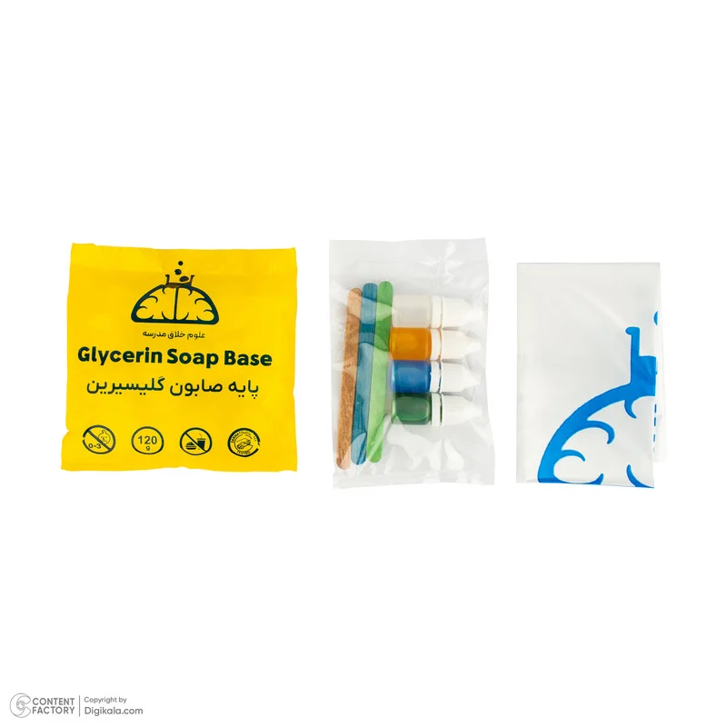 بازی آموزشی علوم خلاق مدرسه طرح ساخت صابون مدل OKM-1002