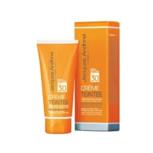کرم ضد آفتاب رنگی ژاک آندرل پاریس SPF 30 مدل TINTED مناسب پوست های خشک و معمولی حجم 50 میلی لیتر
