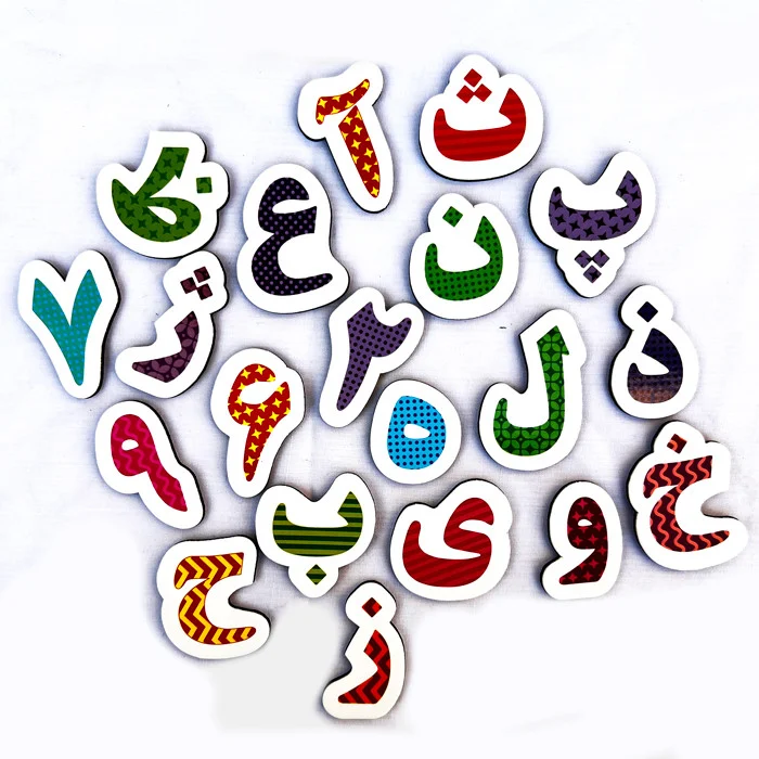 بازی آموزشی مدل آشنایی با اعداد و حروف فارسی