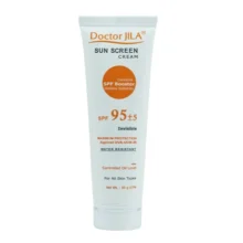 کرم ضدآفتاب دکتر ژیلا مدل Invisible با SPF95، حجم 50میلی‌لیتر