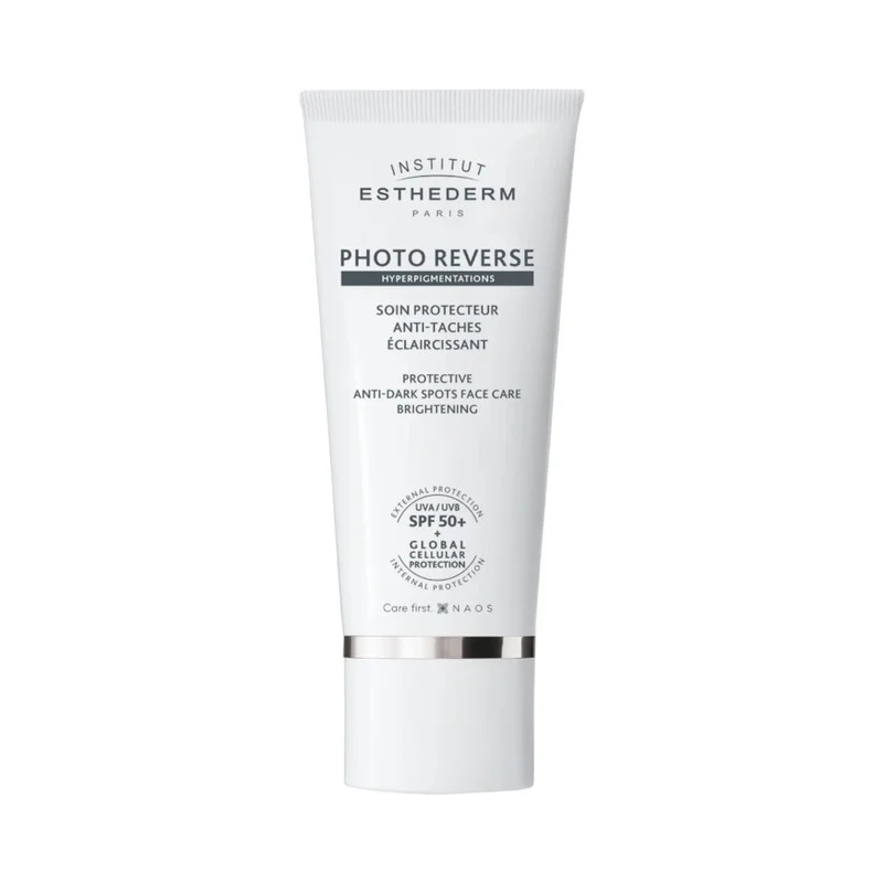 کرم ضد آفتاب بدون رنگ صورت و گردن استادرم SPF 50 مدل Photo Reverse ‌محافظ UVA،UVB مناسب انواع پوست حجم 50 میلی‌لیتر