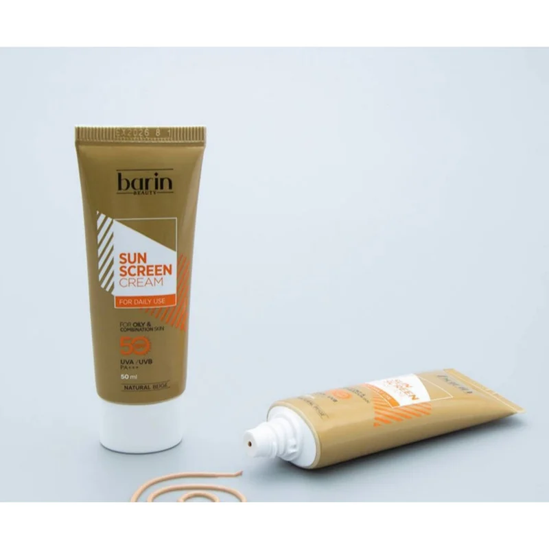 کرم ضد آفتاب رنگی بارین بیوتی SPF 50 مدل NB مناسب پوست های چرب و مختلط حجم 50 میلی لیتر