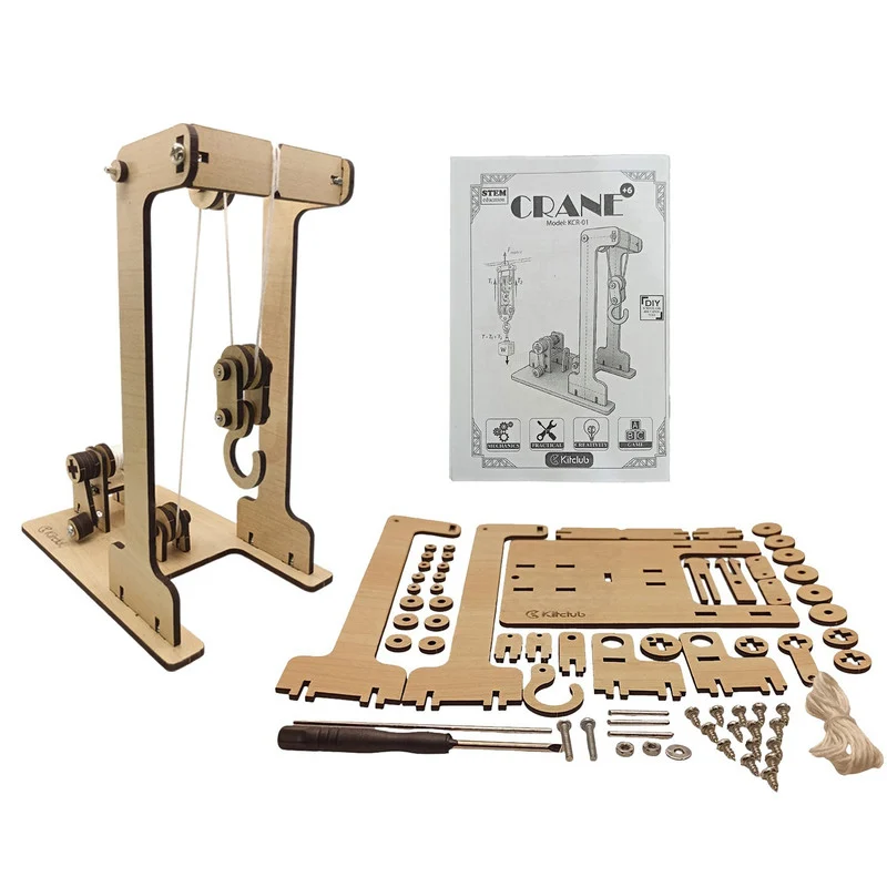 کیت آموزشی کیت کلاب مدل جرثقیل کد KCR-01