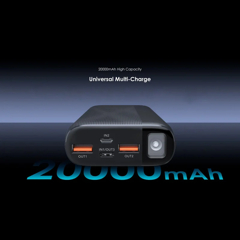 پاوربانک 20 وات اوراین نو مدل P204 ظرفیت 20000 میلی آمپر ساعت