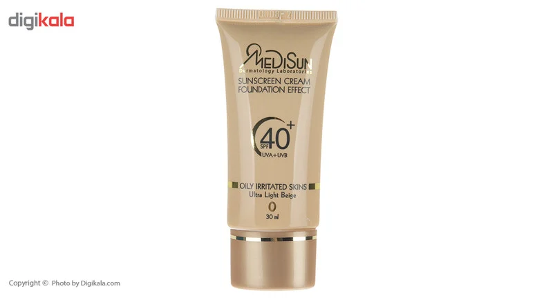 کرم ضد آفتاب مدیسان سری Oily Skin حجم 30 میلی لیتر