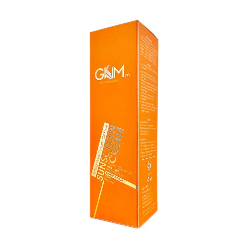 کرم ضد آفتاب رنگی جی ان ام SPF 50 مدل ‌Highly Effective D1 ‌محافظ UVA ،UVB و PA++، ضد حساسیت، مناسب پوست‌های خشک حجم 45 میلی‌لیتر