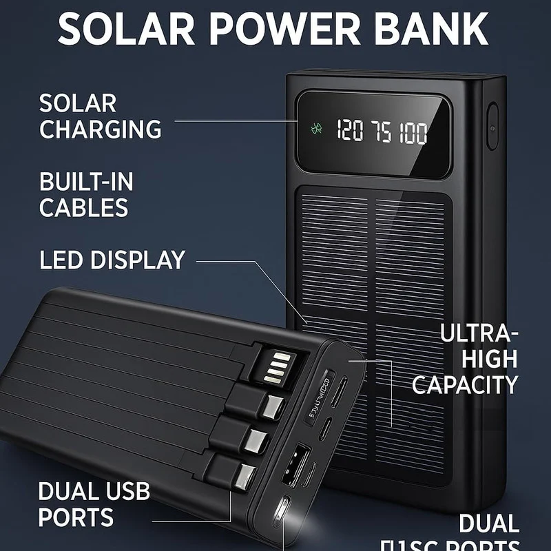 پاوربانک 22.5 وات مدل 4IN-11 ظرفیت 20000 میلیآمپرساعت