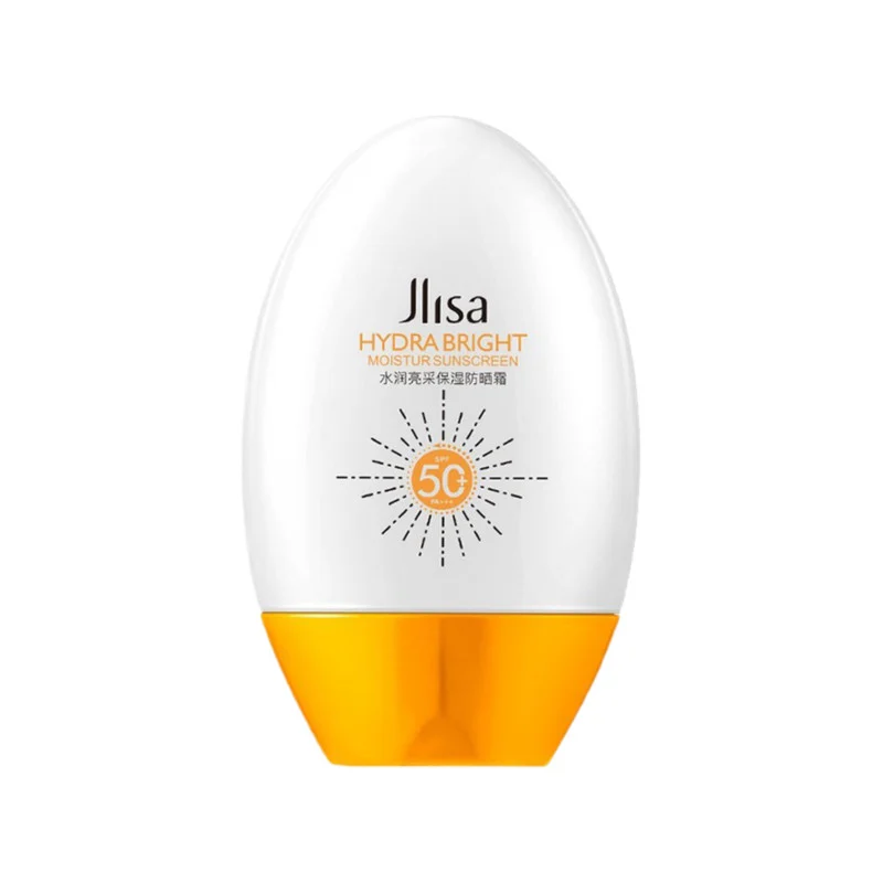 کرم ضد آفتاب بیرنگ صورت جلیسا SPF 50 مدل Hydra bright محافظ UVA ،UVB و PA+++ مناسب برای انواع پوست حجم 50 میلیلیتر