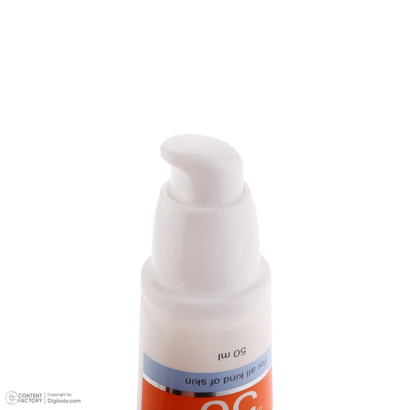 کرم ضد آفتاب بی‌رنگ دست و صورت ثمین SPF 50 مدل Fusion Water ‌محافظ UVA ، UVB مناسب برای انواع پوست حجم 50 میلی لیتر