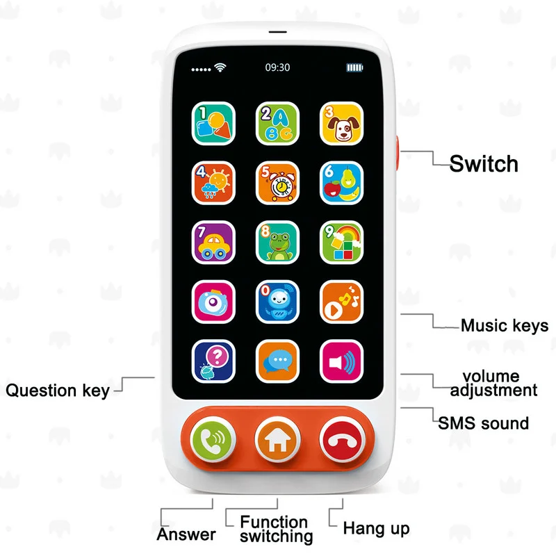 بازی آموزشی موبایل هانگر مدل smart touch HE8001