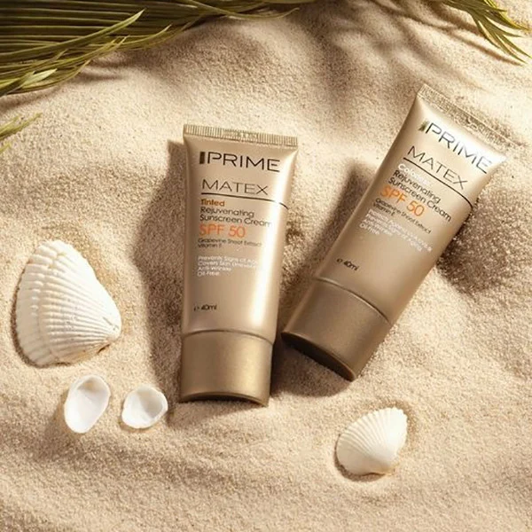 کرم ضد آفتاب و ضد چروک بی رنگ پرایم مدل Matex Colorless SPF50 مناسب انواع پوست حجم 40 میلی لیتر