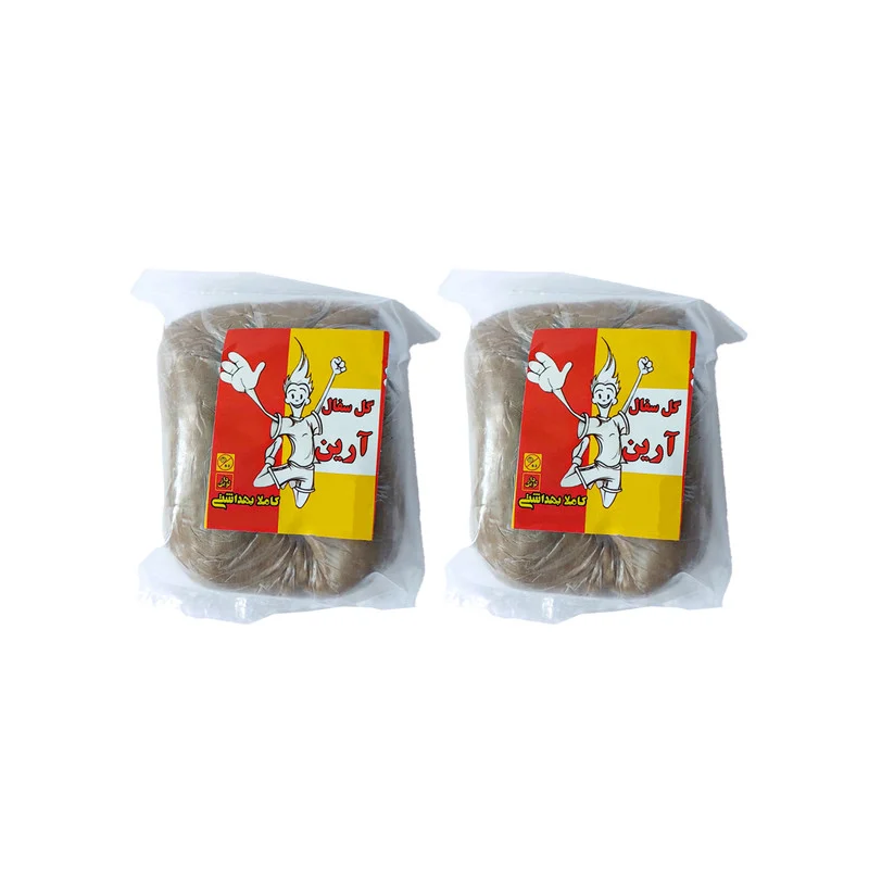 گل سفالگری آریا مدل لویی بسته دو عددی