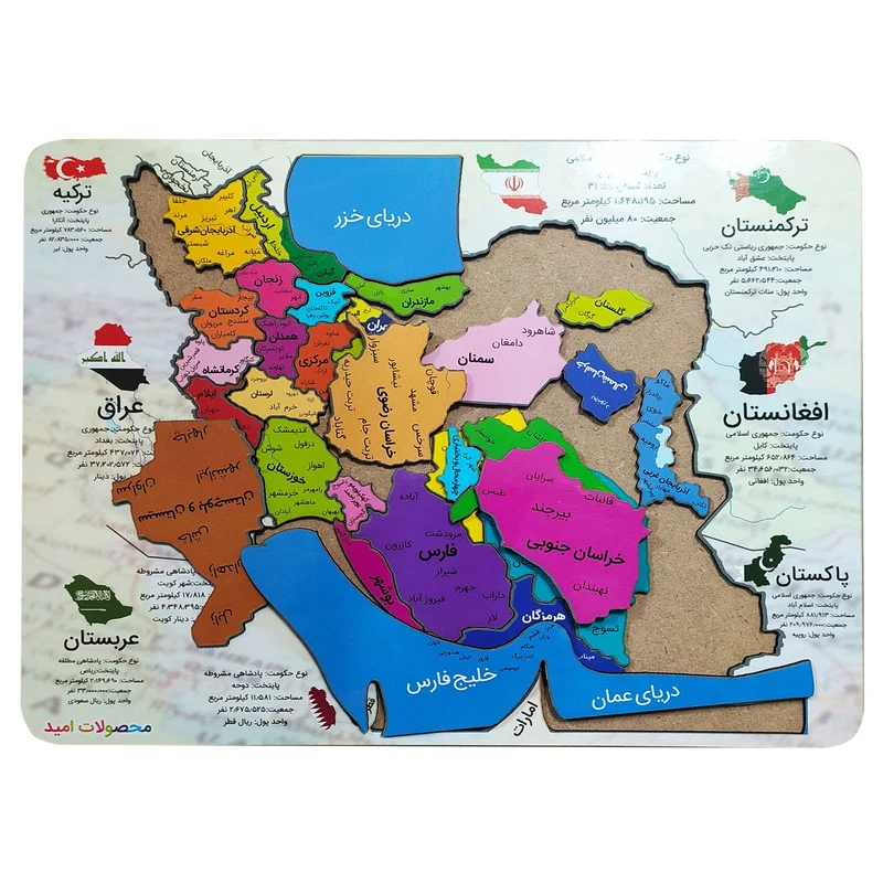 بازی آموزشی محصولات امید کد F57