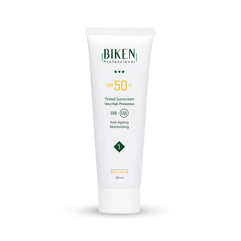 کرم ضد آفتاب رنگی بیکن SPF 50 مدل 1 مناسب پوست خشک حجم 50 میلی‌لیتر
