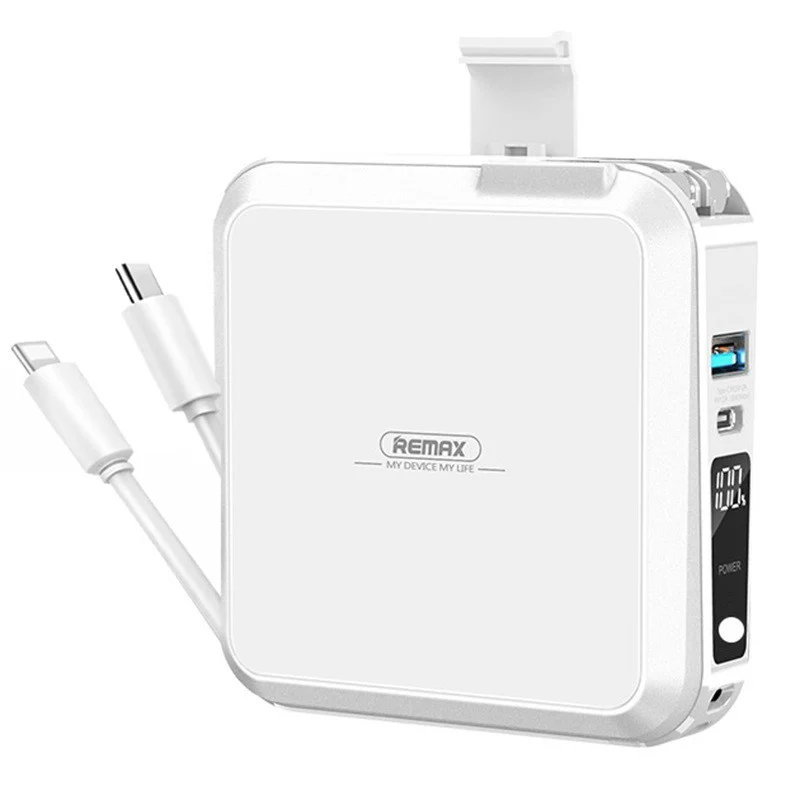 پاوربانک ریمکس مدل Infinity All in one - AC charger-RPP-276 ظرفیت 15000 میلی آمپرساعت