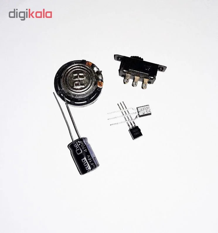 کیت آموزشی وحید کیت مدل آژیر و چشمک زن پلیس کد v.k 181