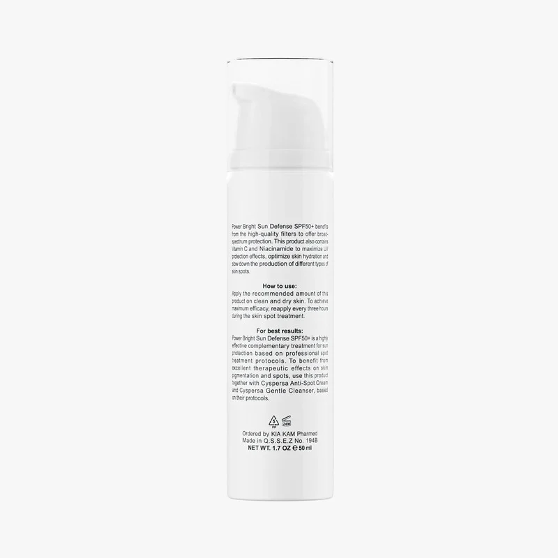 کرم ضدآفتاب بی‌رنگ سیسپرسا SPF50 مدل ضدلک ‌مناسب انواع پوست، حجم 50 میلی‌لیتر