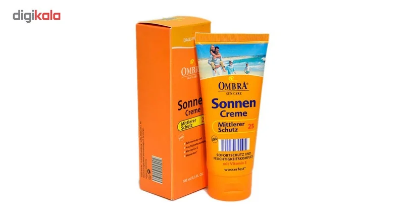 کرم ضدآفتاب امبرا مدل Sonnen SPF25