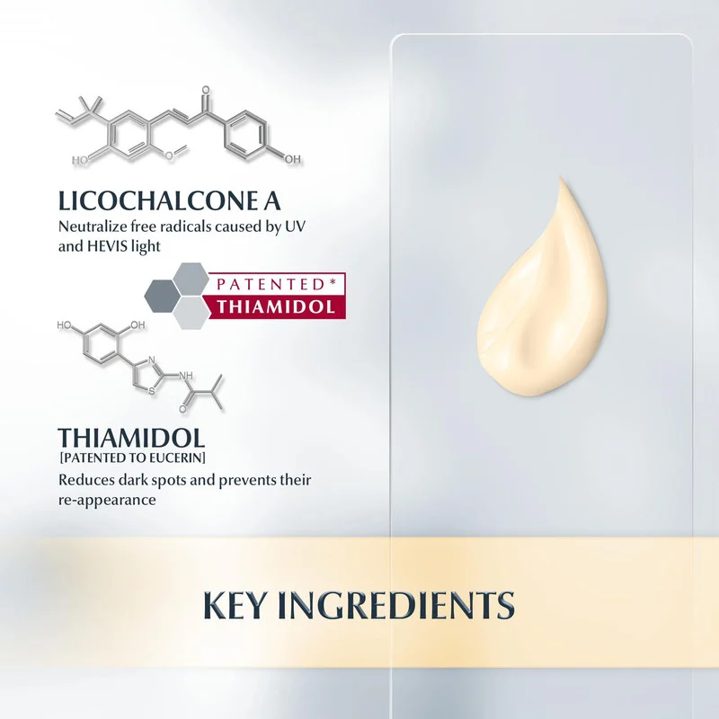 فلوئید ضد آفتاب بدون رنگ اوسرین SPF 50 مدل Pigment Control مناسب انواع پوست حجم 50 میلیلیتر