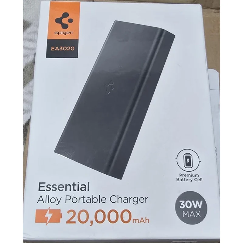 پاوربانک اسپیگن مدل EA3020 ظرفیت 20000 میلیآمپر ساعت