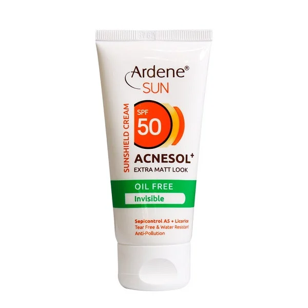 کرم ضدآفتاب آردن مدل  ACNESOL، حجم 50 میلی‌لیتر