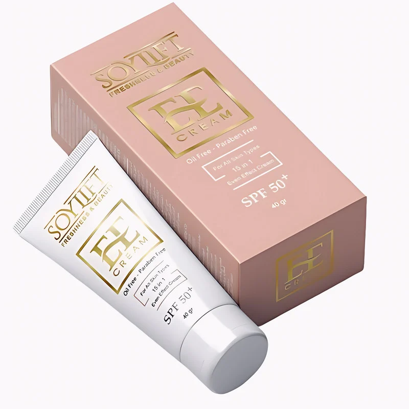 کرم ضد آفتاب رنگی سویلیفت SPF 50 مدل 15کاره ‌محافظ UVA ،UVB مناسب برای انواع پوست‌ حجم 40 میلی‌لیتر