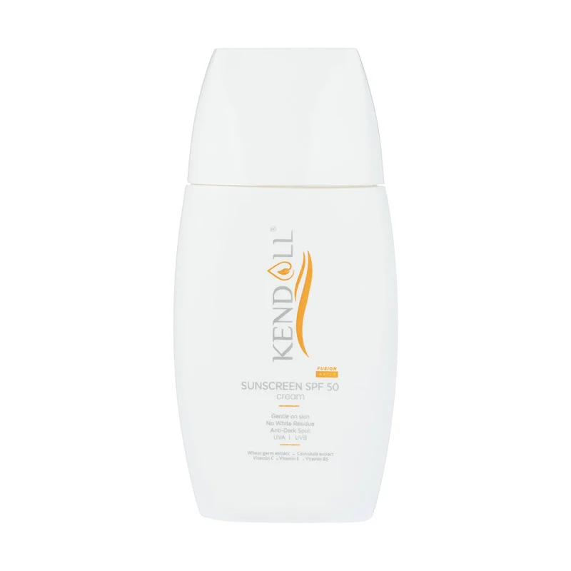 کرم ضد آفتاب بدون رنگ کندال SPF 50 مدل Calendula محافظ UVA UVB ‌مناسب برای انواع پوست‌ حجم 40 میلی‌لیتر بسته دو عددی