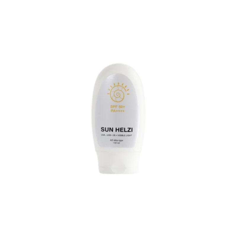 کرم ضد آفتاب بیرنگ صورت حلزی SPF 50 مدل کلاژن محافظ UVA,UVB مناسب برای انواع پوست حجم 50 میلی لیتر
