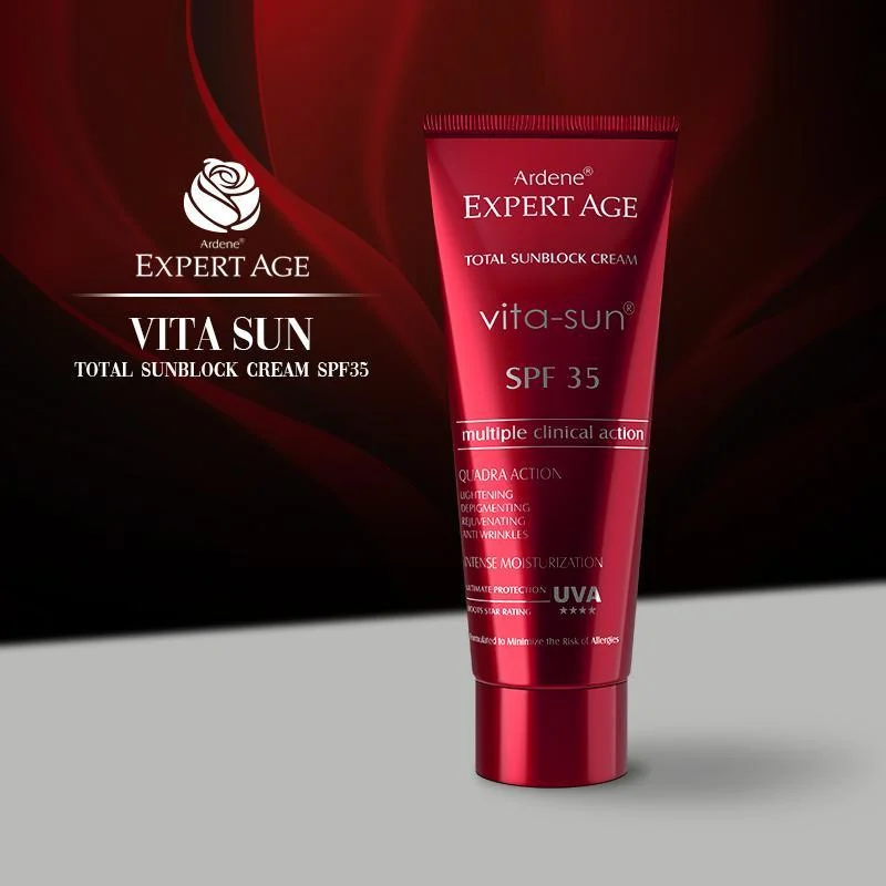 کرم ضد آفتاب آردن اکسپرت ایج مدل Vita-Sun حجم 45 میلی لیتر بسته 2 عددی