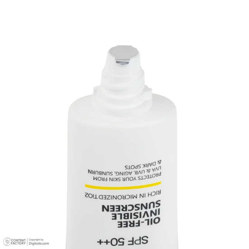 کرم ضد آفتاب بی‌رنگ صورت روبو بیوتی SPF 50 مدل Niacinamide محافظ UVA،UVB مناسب برای انواع پوست حجم 40 میلی لیتر