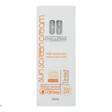 کرم ضد آفتاب چلنج مدل Tinted For Oily And Acne Skin حجم 50 میلی لیتر