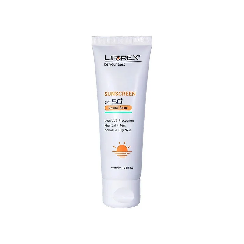 کرم ضد آفتاب رنگی لیپورکس SPF 50 مدل N-O ‌مناسب برای پوست‌ چرب و معمولی حجم 40 میلی‌لیتر